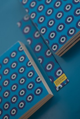THE BLUE "MATI" NOTEPAD