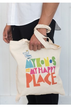 THE "HAPPY PLACE" SHOPPING BAG 